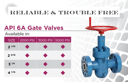 API 6A Expanding Gate Valves